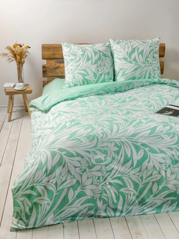 Комплект постільної білизни ТЕП "Everyday collection" Mint fantasy, 70х70, євро - фото №2