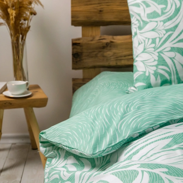 Комплект постільної білизни ТЕП "Everyday collection" Mint fantasy, 70х70, двоспальна - фото №5