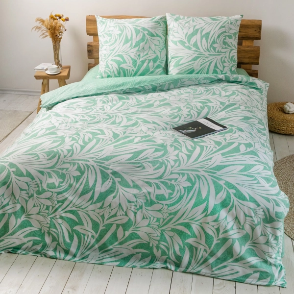 Комплект постільної білизни ТЕП "Everyday collection" Mint fantasy, 70х70, євро - фото №7
