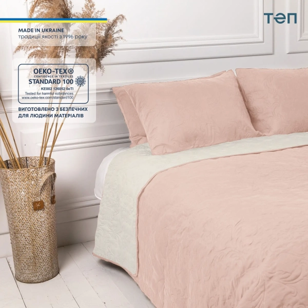 Покривало ТЕП "VINTAGE" Пудровий/Аравійська ніч, 180x240 - фото №2