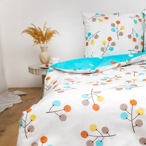 Постільна білизна ТЕП "Everyday collection" Smiley Branch, 70х70, євро - фото №4