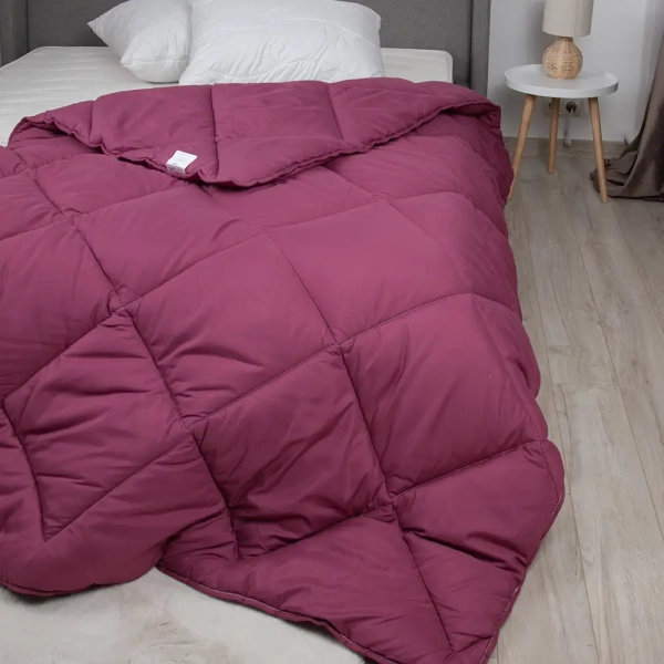 Ковдра FRIENDLY "ALASKA" Бордова, 150x205 - фото №7