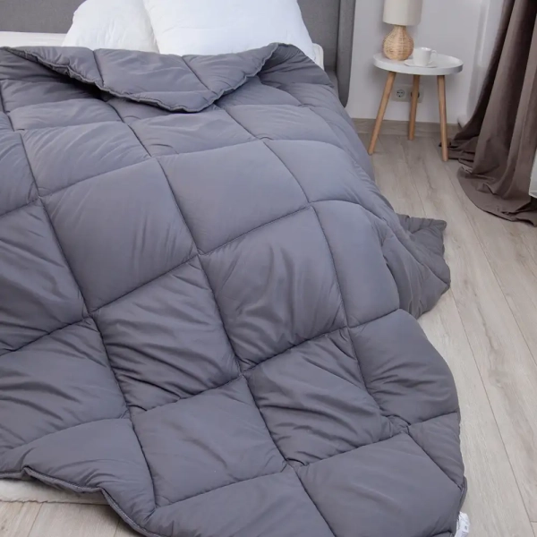 Ковдра FRIENDLY "ALASKA" Сіра, 150x205 - фото №6