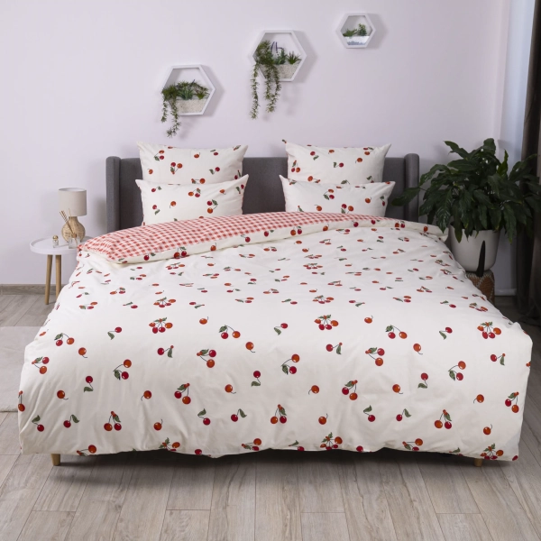 Постільна білизна "ТЕП" Cherry Combo, 70х70, полуторна - фото №2