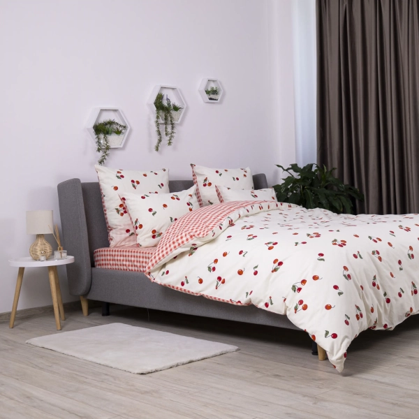 Комплект постільної білизни "ТЕП" Cherry Combo, 70х70, сімейна - фото №4