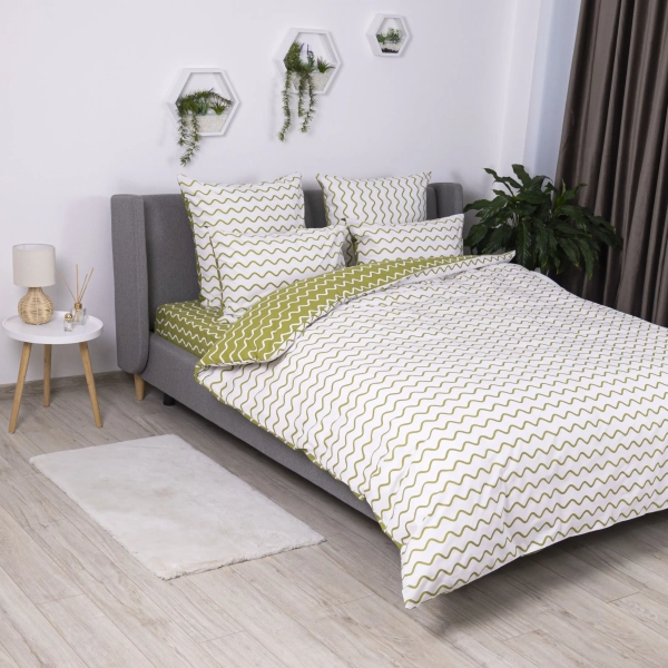 Постільна білизна ТЕП "Happy Sleep" Olive Dream, 50x70, полуторна - фото №3