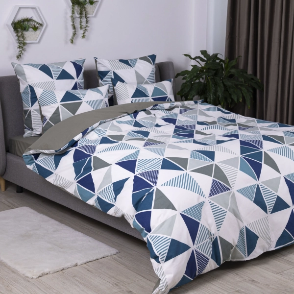 Постільна білизна ТЕП "Soft dreams" Абстрактна експресія, 70x70, євро - фото №3