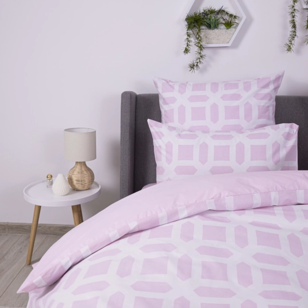 Комплект постільної білизни "ТЕП" Рожеві мрії, 70x70, євро - фото №5