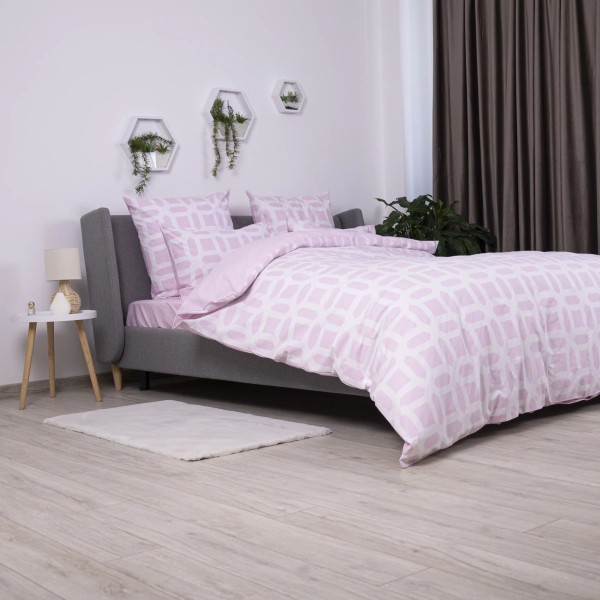 Постільна білизна ТЕП "Happy Sleep" Рожеві мрії, 50x70, двоспальна - фото №4