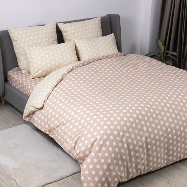 Комплект постільної білизни ТЕП "Happy Sleep" Pastel Dots, 50x70, двоспальна - фото №3