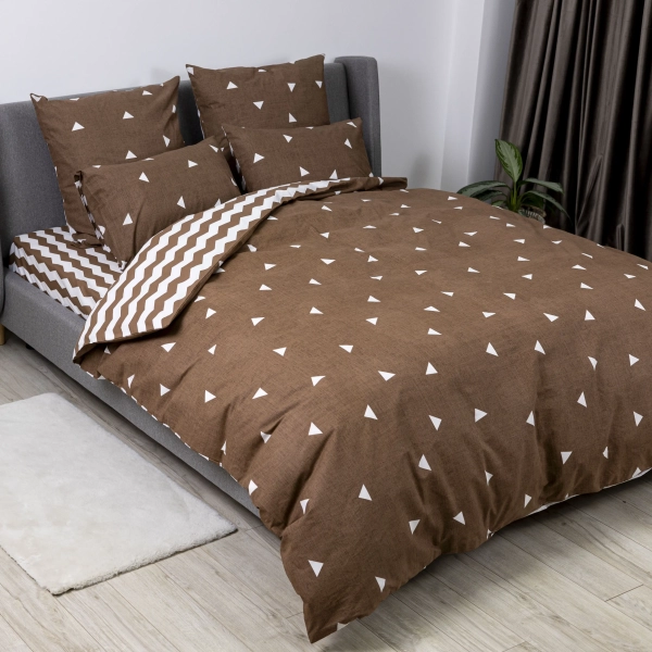 Постільна білизна ТЕП "Soft dreams" Cappuccino Night, 70x70, двоспальна - фото №3