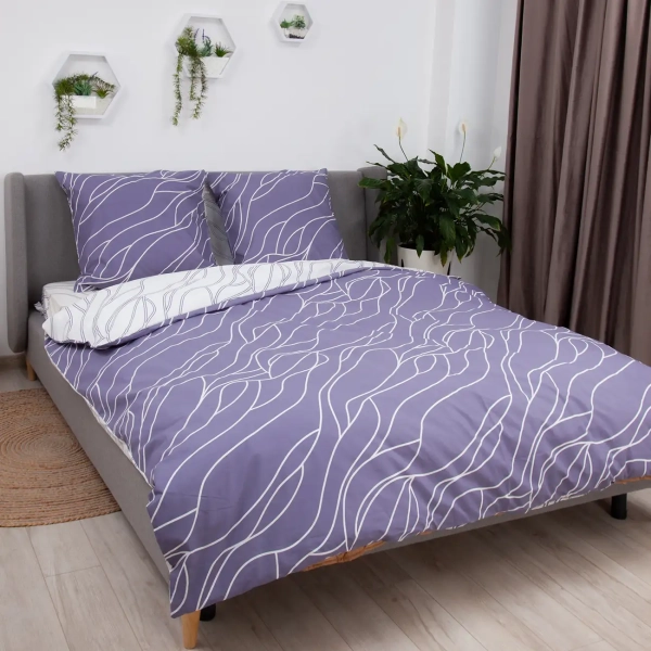 Комплект постільної білизни ТЕП "Happy Sleep" Шторм, 50x70, сімейна - фото №3