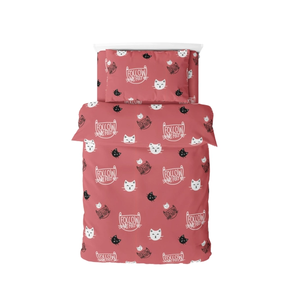 Постільна білизна ТЕП "Soft dreams" Кошенятка (коричневий), 50x70, підліткова - фото №8