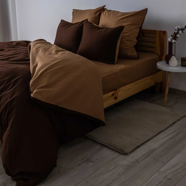 Комплект постільної білизни ТЕП "Happy Sleep" Винний Топаз, 50x70, полуторна - фото №2