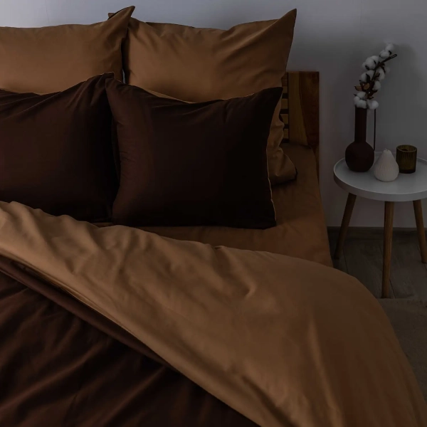 Комплект постільної білизни ТЕП "Happy Sleep" Винний Топаз, 50x70, полуторна - фото №3