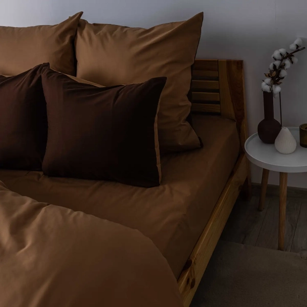 Комплект постільної білизни ТЕП "Happy Sleep" Винний Топаз, 50x70, двоспальна - фото №4