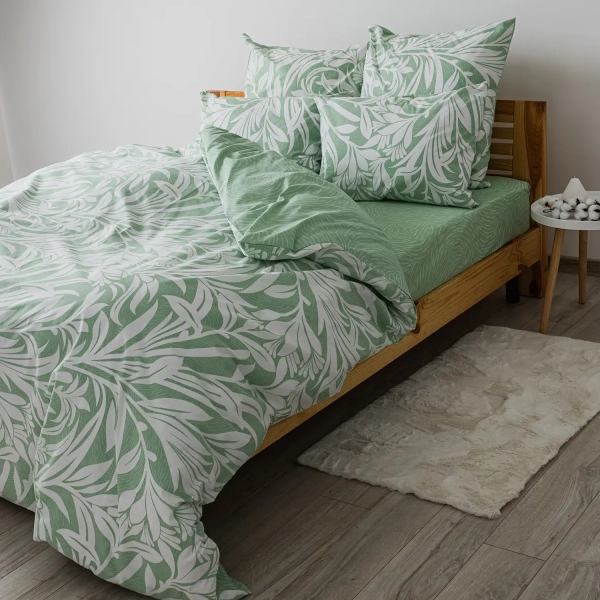 Постільна білизна ТЕП "Soft dreams" Mint Fantasy, 70x70, двоспальна - фото №3