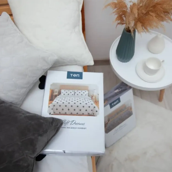 Постільна білизна ТЕП "Soft dreams" Spring Basil, 70x70, євро - фото №6