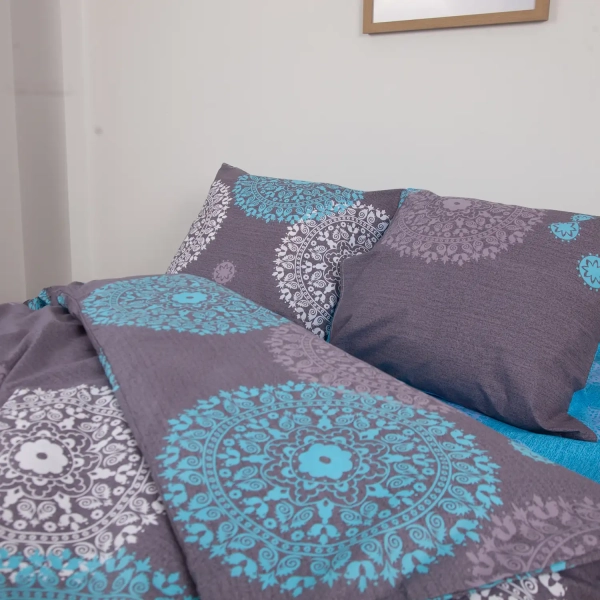 Комплект постільної білизни "Lanabelle Cotton Line" (економ) Genova , полуторна - фото №5