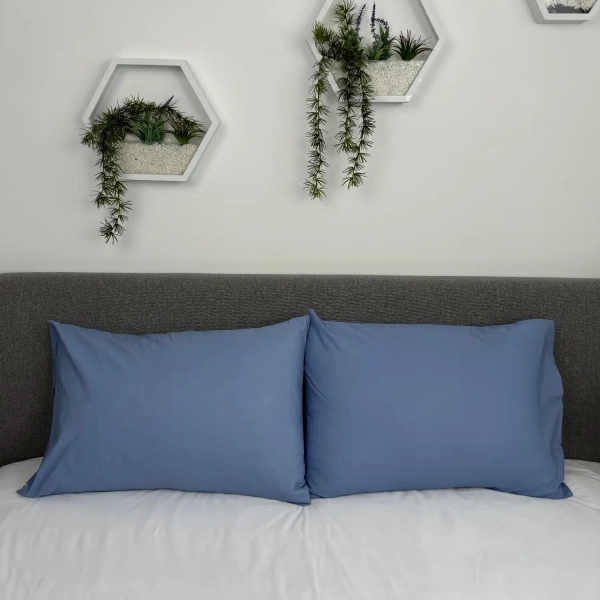 Комплект наволочок ТЕП скрутка Блакитний, 70x70 - фото №2