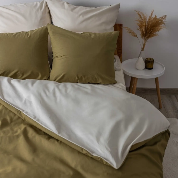 Постільна білизна "ТЕП" Природній Малахіт, 70x70, сімейна - фото №3