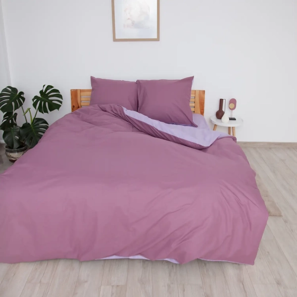 Постільна білизна "ТЕП" Ніжний аметист, 70x70, полуторна - фото №3