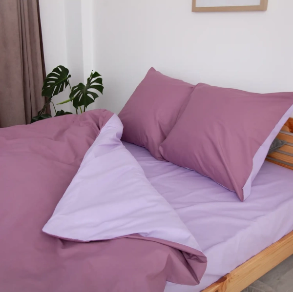 Постільна білизна "ТЕП" Ніжний аметист, 70x70, полуторна - фото №4