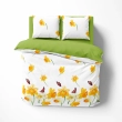 Постільна білизна ТЕП "Soft dreams" Яскравий нарцис, 70x70, євро - фото №7