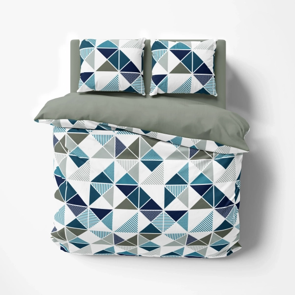 Постільна білизна ТЕП "Soft dreams" Абстрактна експресія, 70x70, двоспальна - фото №7