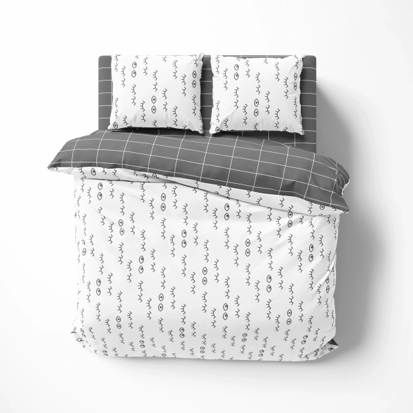 Постільна білизна ТЕП "Soft dreams" White Look, 70x70, сімейна - фото №7