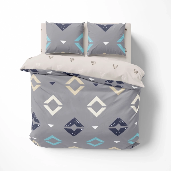 Постільна білизна ТЕП "Soft dreams" Rhombus, 70x70, полуторна - фото №7