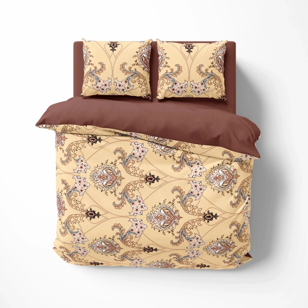 Постільна білизна ТЕП "Soft dreams" Chocolate Fusion, 70x70, полуторна - фото №7