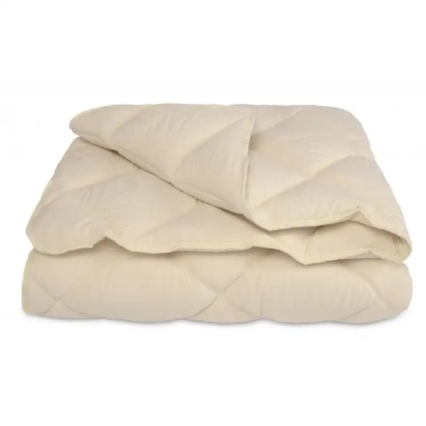 Ковдра "WASHED COTTON" Бежевий класика, 140x200 - фото №2