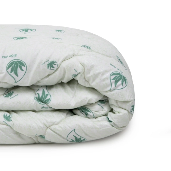 Ковдра DREAM "ALOE VERA" металізований друк, 200x210 - фото №3