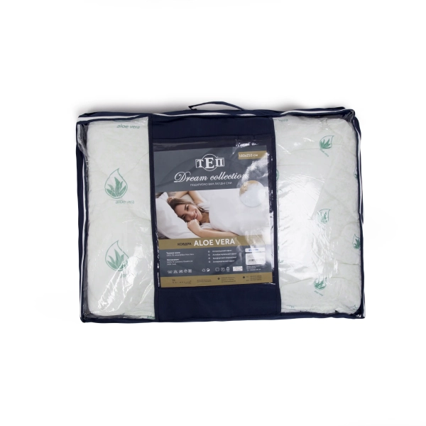 Ковдра DREAM "ALOE VERA" металізований друк, 200x210 - фото №6