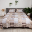 Покривало ТЕП "PROVENCE" наволочка 50*70 см Сафарі, 150x210 - фото №4