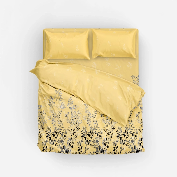 Постільна білизна ТЕП "Everyday collection" Black and Yellow, 70х70, полуторна - фото №8