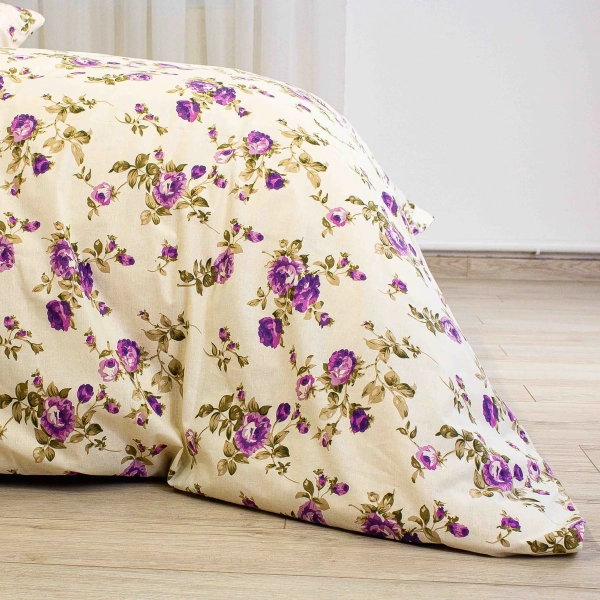 Комплект постільної білизни ТЕП "Happy Sleep" Gorgeous Flowers, полуторна - фото №4