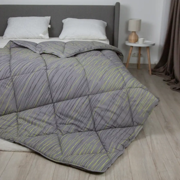 Ковдра "ТЕП" ШИК (400г/м2) вовна Line Idea, 180x210 - фото №5