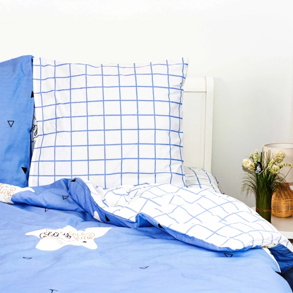 Постільна білизна ТЕП "Soft dreams" Twinkle Stars, 70x70, сімейна - фото №4