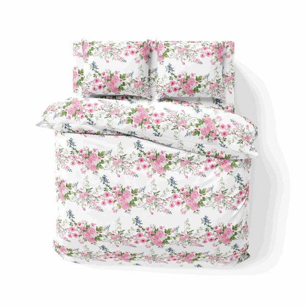 Постільна білизна ТЕП "Soft dreams" Floral Dream, 70x70, сімейна - фото №6