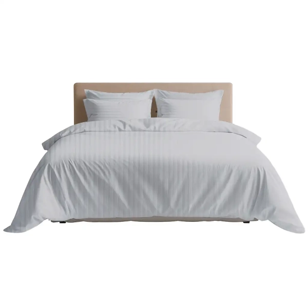 Комплект постільної білизни ТЕП "СТРАЙП САТИН №1" Micro Chip, євро - фото №7