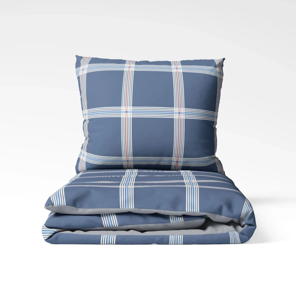 Комплект постільної білизни "ТЕП" Ocean Plaid, полуторна - фото №2