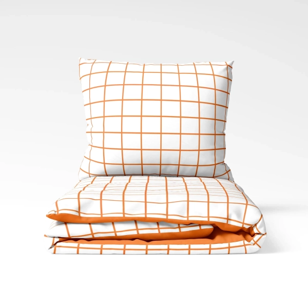 Постільна білизна "ТЕП" Terracotta Check, 70x70, євро - фото №7