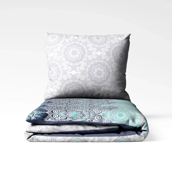 Комплект постільної білизни ТЕП "Happy Sleep" Blue Ash, євро - фото №2
