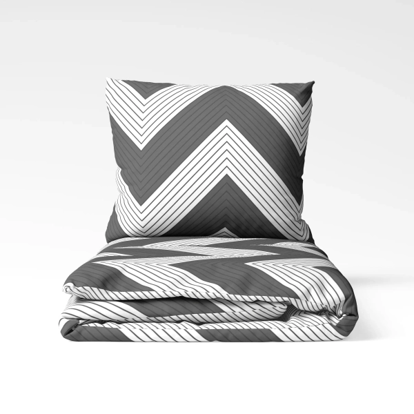 Постільна білизна ТЕП "Happy Sleep" Gray Peak, 50x70, євро - фото №6