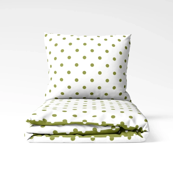 Постільна білизна ТЕП "Happy Sleep" Olive Dots, 50x70, полуторна - фото №7