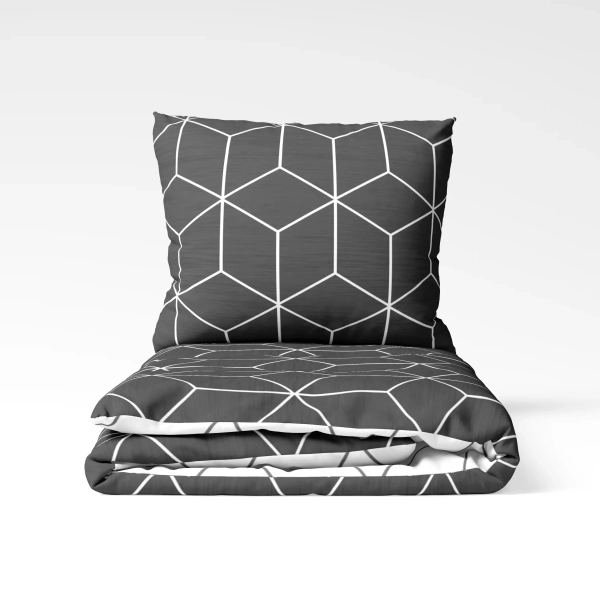 Комплект постільної білизни "ТЕП" 362 Cube, двоспальна - фото №7