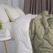 Ковдра Duo Season оливкова/молочна, 180x210 - фото №3
