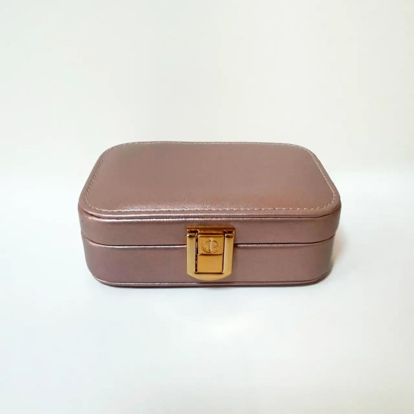 Скринька для прикрас “Soft Shine” 12×7.5×4 см, рожевий, Декор - фото №3